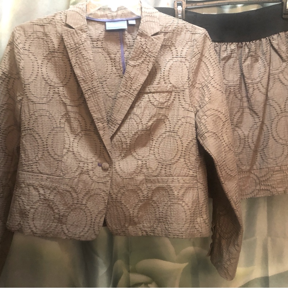 Skirt and jacket
